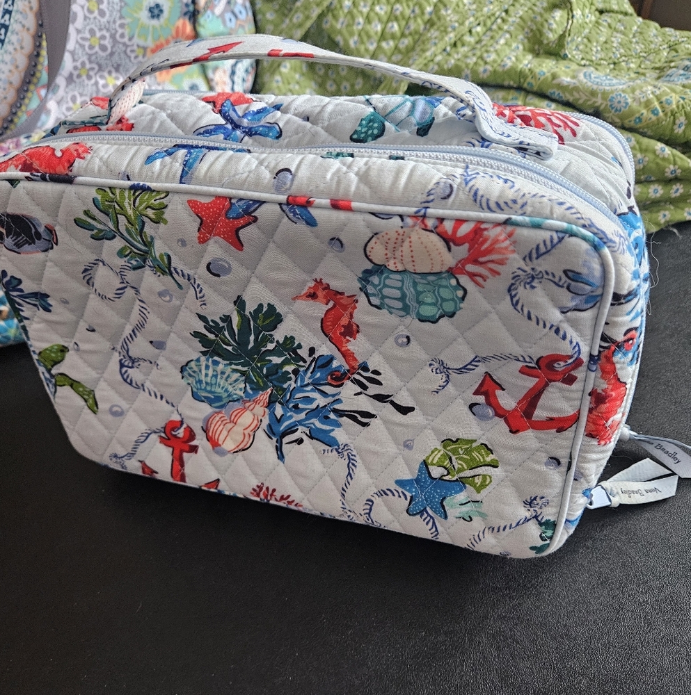 Vera Bradley Large Makeup Case